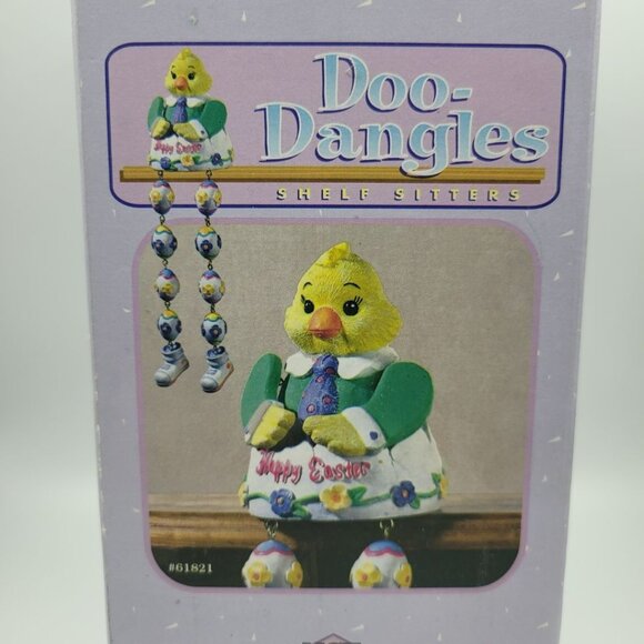Doo Dangles Chick Easter Shelf Sitter 61821 Holiday 1999 Vintage